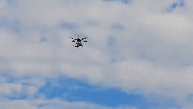 Гексакоптер - опрыскиватель на полетном контроллере Pixhawk 2.4.8 смотреть онлайн