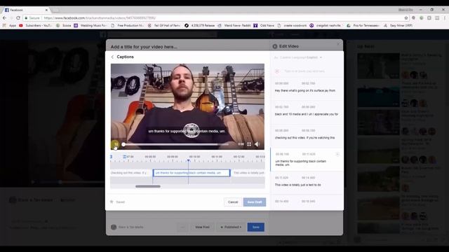 How to add Captions and Subtitles to Facebook Videos смотреть онлайн