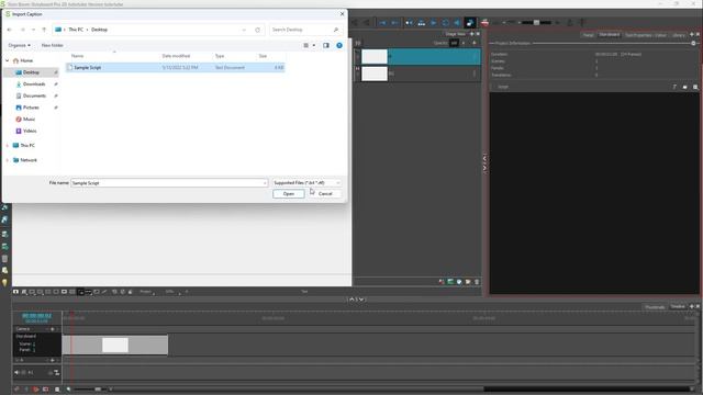 Toon Boom Storyboard Pro Tutorial - Lesson 76 - Importing Scripts смотреть онлайн