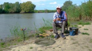 Как? Ловля сазана на фидер.