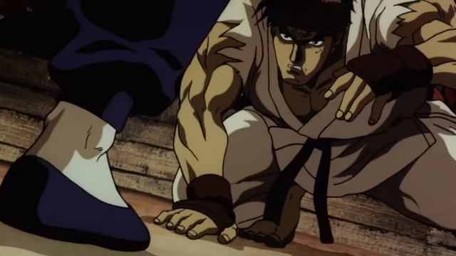 STREET FIGHTER II THE ANIMATION MOVIE. Ryu VS Fei Long FIGHT