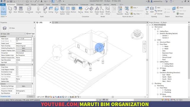 PART 1 - Introduction and project overview HVAC Design in Revit MEP смотреть онлайн