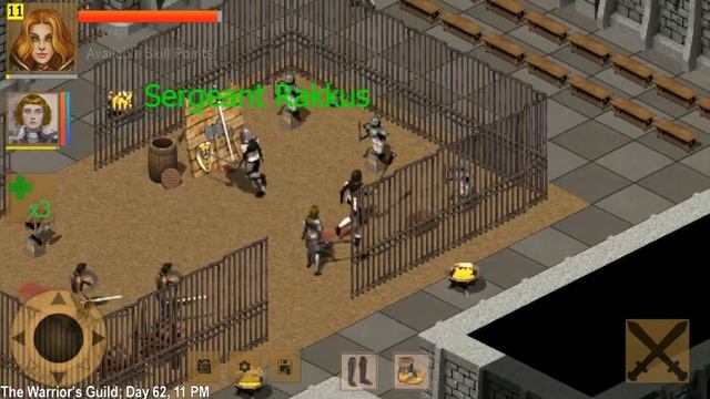 Exiled Kingdoms Quest Walkthrough - Entering Warrior's Guild (Advanced Skills) смотреть онлайн