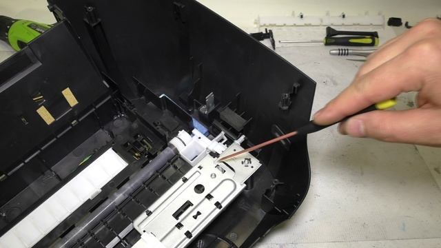 Ремонт МФУ hp 5820 (Сборка и проверка принтера). смотреть онлайн