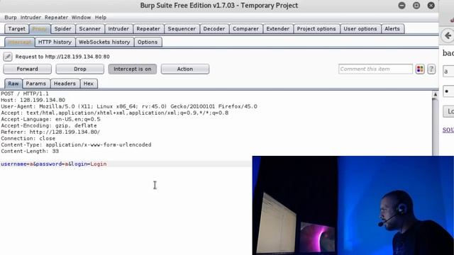 Web App Hacking CTF w/ Burp Suite смотреть онлайн