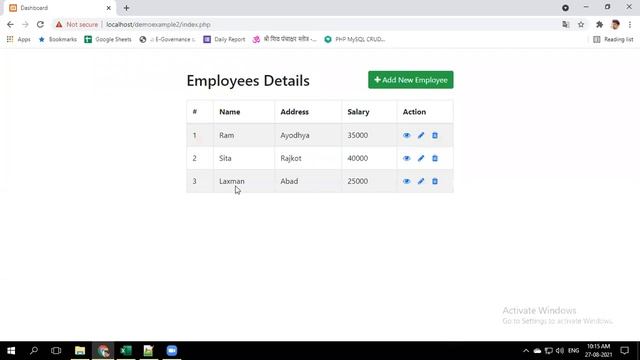 Delete and Update file explanation in CRUD operation in PHP using Ready made template смотреть онлайн