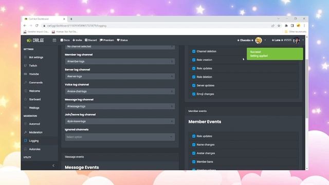 Carl Bot Logging System | Discord Tutorial смотреть онлайн