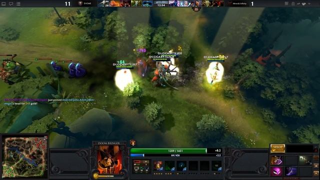 EHOME vs Mineski.Infinity - Group Stage - Dota 2 International смотреть онлайн