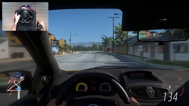 Forza Horizon 5 - 2010 RENAULT CLIO 3 RS - Test Drive with THRUSTMASTER TS-XW + TH8A - 4K смотреть онлайн