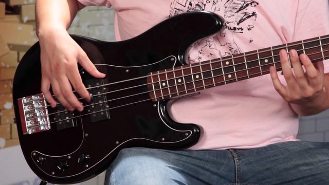Fender Blacktop Precision Bass Demo смотреть онлайн