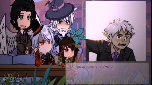 Реакция Игры Бога на Лололошку | Gacha Club