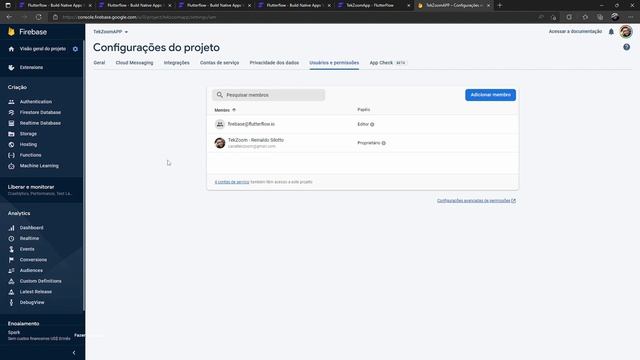 Como criar um APP dinâmico no Flutterflow com Firebase смотреть онлайн