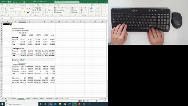 How to Copy Paste Special with Keyboard Shortcut | No Mouse Excel смотреть онлайн