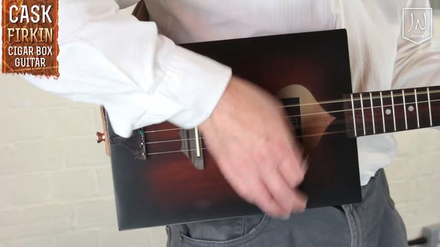 Cask Cigar Box Guitar - Firkin Acoustic By JN Guitars