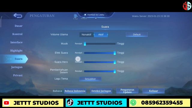 SCRIPT BACKSOUND LOBBY MOBILE LEGENDS LAGU ANIME TERBARU | SCRIPT BACKSOUND ML смотреть онлайн