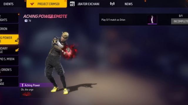 HOW TO GET NEW FREE EMOTE FF |ACHING POWER EMOTE KAISE MILEGA| PLAY 0/1 MATCH AS ORION EMOTE MISSIO смотреть онлайн