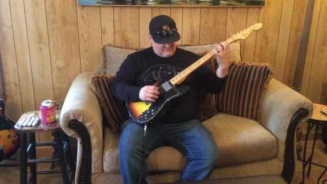 Fender Telecaster Deluxe with Fender Blues Deluxe reissue (Jensen C12k 100 watt speaker) смотреть онлайн