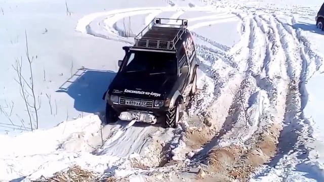 Зимний Off Road Джиперов Комсомольск-на-амуре "Автоклуб Авангард" смотреть онлайн