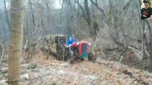ПЕРЕВОЗКА ГРУЗОВ МИНИ ТРАКТОРОМ В РАЗНЫХ СТРАНАХ/ EXTREME CARGO TRANSPORTATION BY MINI TRACTOR