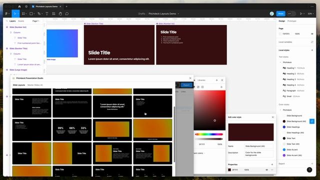 Figma Tutorial: Add slide layouts to Figma presentations with one click смотреть онлайн