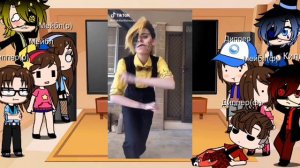 ||Реакция гравити, реверс и файт фолз на Сайферов||Есть яой||Реакция||