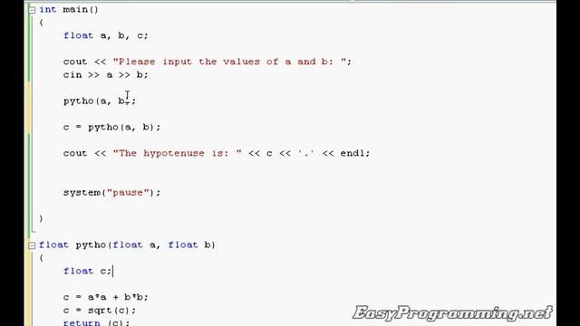 Easy Programming - Beginner C++ Tutorial - Value Returning Functions (18) смотреть онлайн