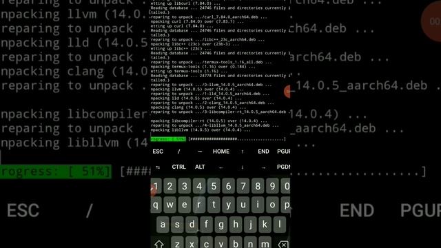 Upgrading & Updating termux in 1 min latest 2022 смотреть онлайн