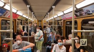 U-bahn (Metro/Subway) in Munich, Germany 2022