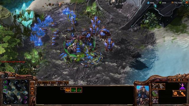 StarCraft 2: ZERG VS ZERG! смотреть онлайн