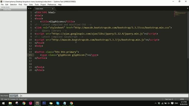 Bootstrap 3 | Glyphicons in bootstrap смотреть онлайн