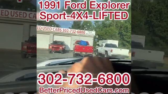 1991 Ford Explorer Sport 4x4 смотреть онлайн