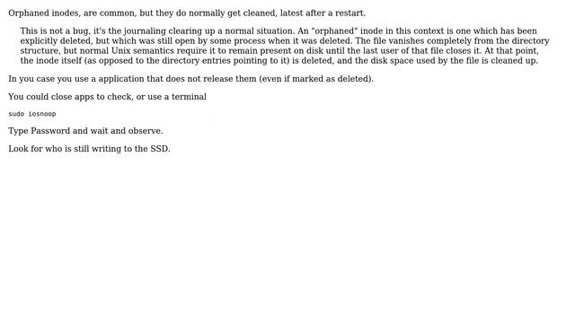 Apple: Orphaned inodes in SSD in MacBook Pro Early 2011 (2 Solutions!!) смотреть онлайн