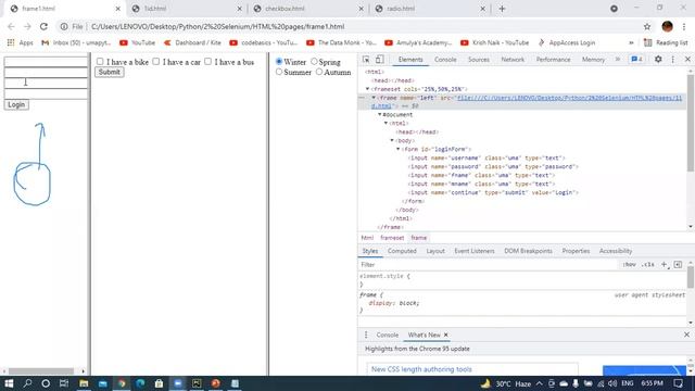 18 Selenium with Python -- Handling Frames смотреть онлайн