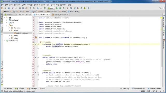 Android App Development for Beginners 13 Create an Interface with Java смотреть онлайн