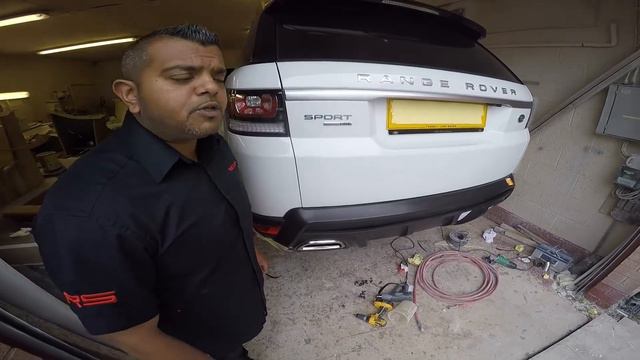 Range Rover Sport L494 Caractere Body Kit Installation смотреть онлайн