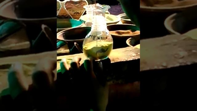 рисунок песком внутри бутылки.drawing sand in a bottle смотреть онлайн
