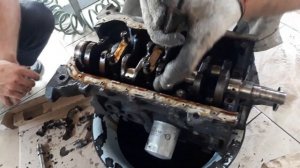 Коленвал пополам, Лифан Солоно 1.6.