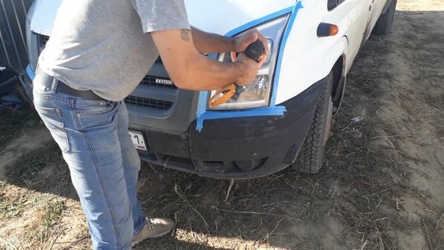 Полировка фар в полевых условиях смотреть онлайн