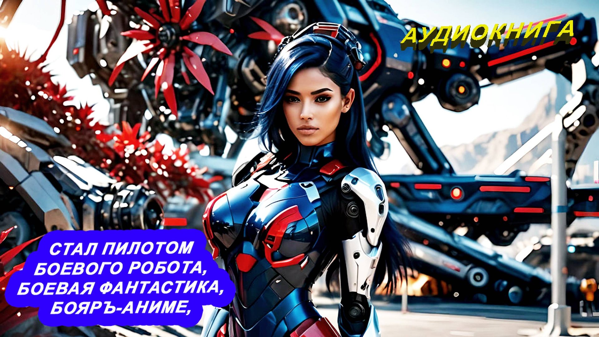 АУДИОКНИГА Cтал пилотом боевого робота, Боевая Фантастика, Бояръ-аниме смотреть онлайн
