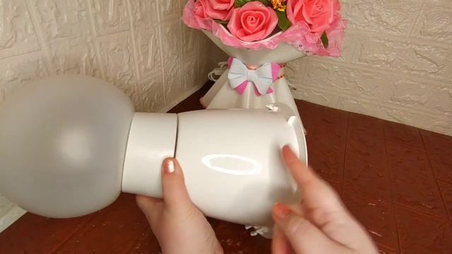 Светильник из изолона. "Букет роз" смотреть онлайн