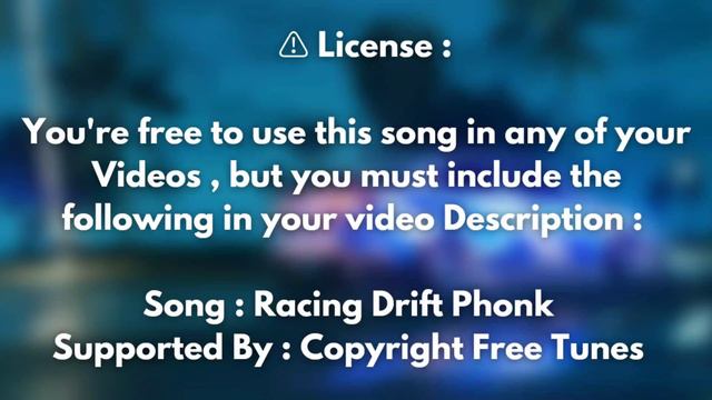 Racing Drift Phonk Music By Copyright Free Tunes / Drift смотреть онлайн