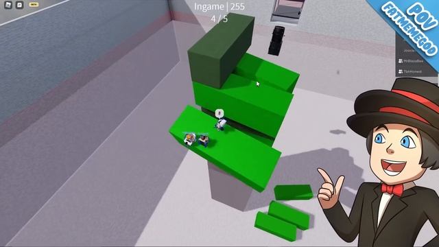 World's BIGGEST JENGA CHALLENGE in Roblox! смотреть онлайн