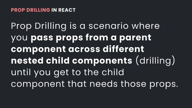 Prop Drilling, in React, Simplified смотреть онлайн