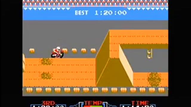 Excitebike(64 Unlocked) Selection A Track2 & Selection B Track2