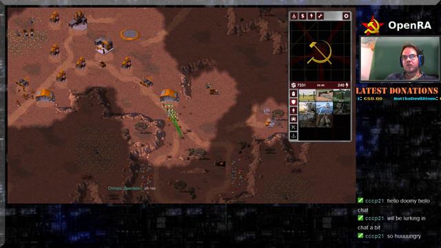 OpenRA Red Alert Random Battle: Caner (Ger) vs Me (Rus) смотреть онлайн
