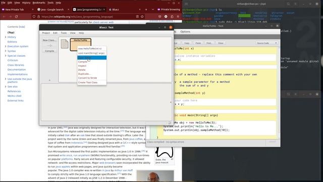 Installing BlueJ on Linux Ubuntu | Java | Class 8 | Class 9 | ICSE | VSCode | Compare смотреть онлайн