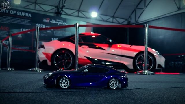 TAMIYA TOYOTA GR SUPRA 1:10 TRAILER смотреть онлайн