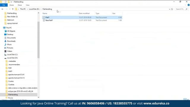 File Handling in Java | Reading and Writing File in Java | Java Training | Edureka Rewind смотреть онлайн