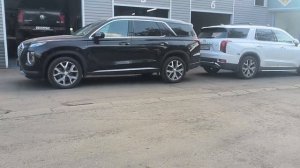 Hyundai Palisade увеличение клиренса lift пружины