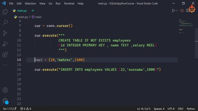 كورس python sqlite3 في اقل من ساعة | CRUD ? البرمجة في الجزائر смотреть онлайн